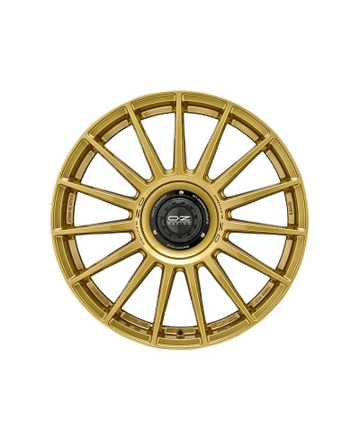 Jante ALU, OZ SUPERTURISMO EVOLUZIONE GOLD RACE GOLD + BLACK LETTER  8.5X19 5/112 ET38, Alésage 75