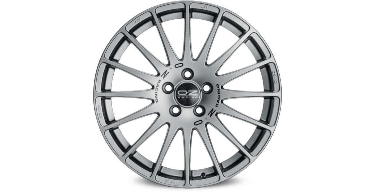 Jante ALU, OZ SUPERTURISMO GT GRIGIO CORSA  6.5X15 4/ 108 ET42, Alésage 63.4