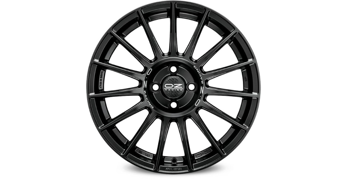 Jante ALU, OZ  SUPERTURISMO LM MATT BLACK+SILVER LETTER 8.5X19 5/ 112 ET44, Alésage 75