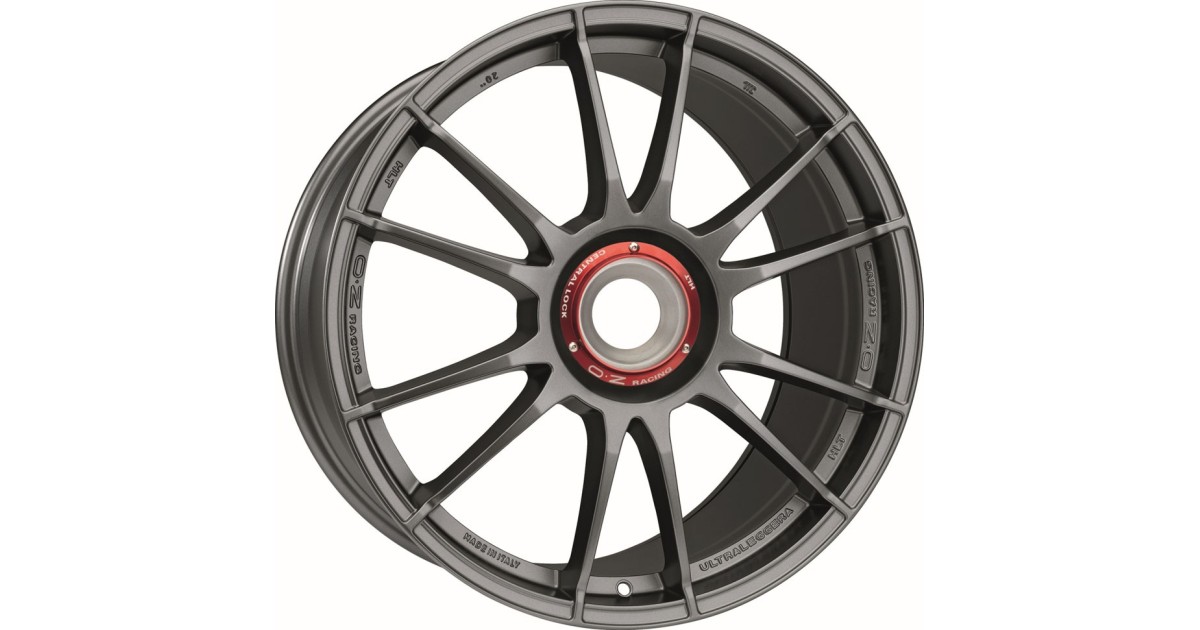 Jante ALU, OZ ULTRALEGGERA HLT MATT GRAPHITE 12X19 15/130 ET63 , Alésage 84.1