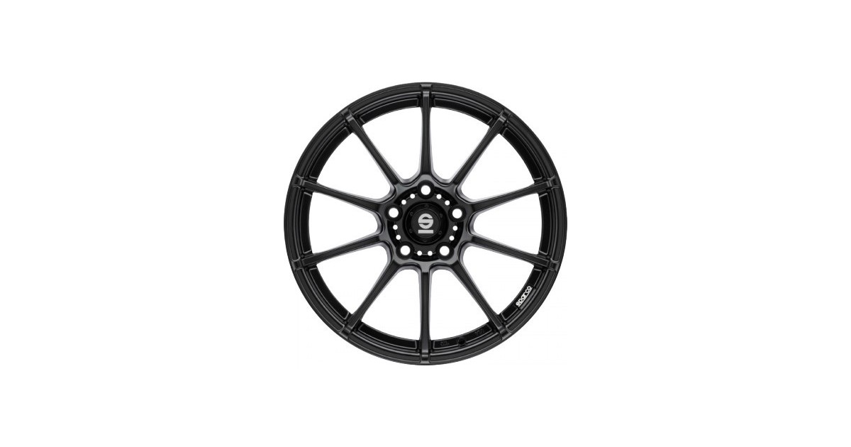 Jante ALU, SPARCO  ASSETTO GARA MATT BLACK, 8.5X19 5/ 112 ET30, Alésage 73.1