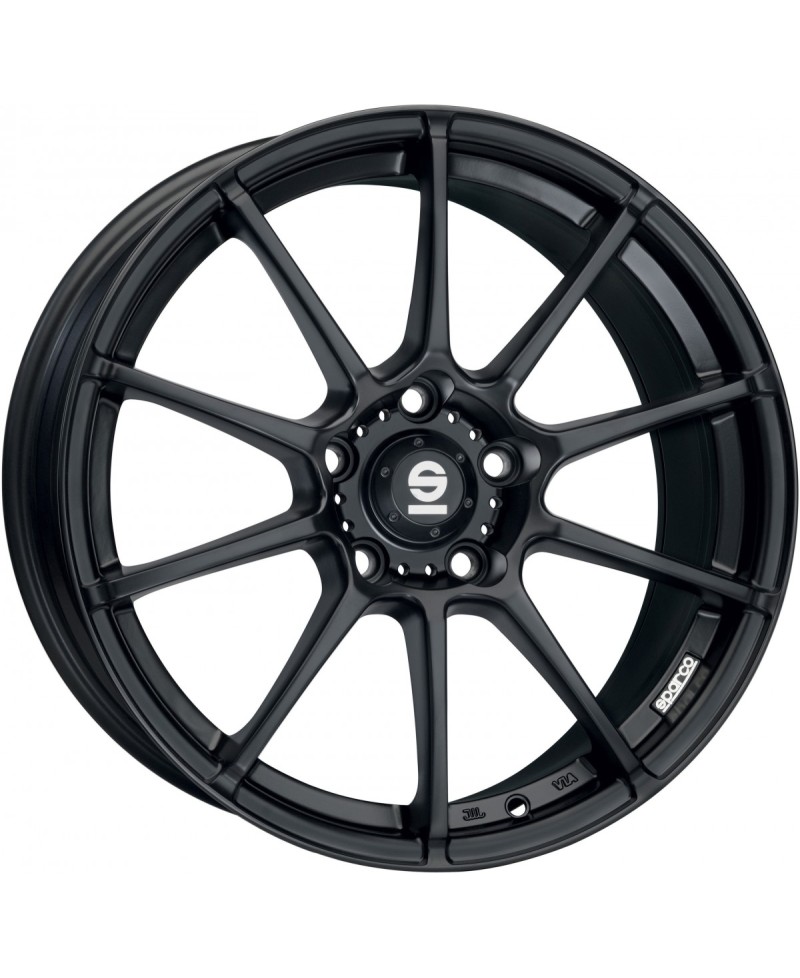 Jante ALU, SPARCO ASSETTO GARA MATT BLACK, 8X19 5/ 112 ET30, Alésage 73.1