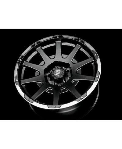 Jante ALU, SPARCO  Dakar Matt black lip polish + rivets 8.5X18 5/ 127 ET29, Alésage 71.6