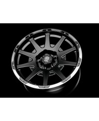 Jante ALU, SPARCO  Dakar Matt black lip polish + rivets 8.5X18 5/ 127 ET29, Alésage 71.6