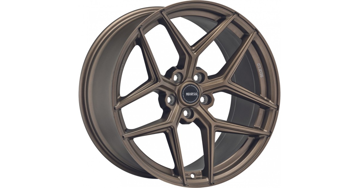 Jante ALU, SPARCO FF3 RALLY BRONZE 9X19 5/ 112 ET24, Alésage 73.1