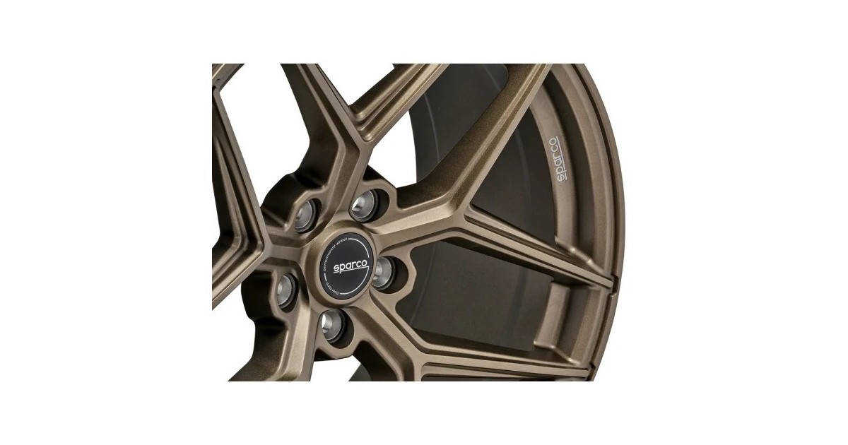 Jante ALU, SPARCO FF3 RALLY BRONZE 9X19 5/ 112 ET24, Alésage 73.1