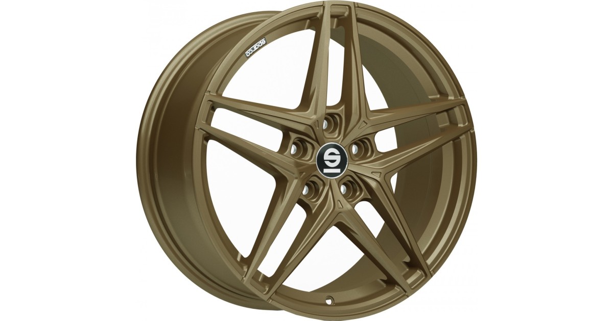 Jante ALU, SPARCO Record rally bronze 7.5X17 5/ 112 ET48, Alésage 73.1