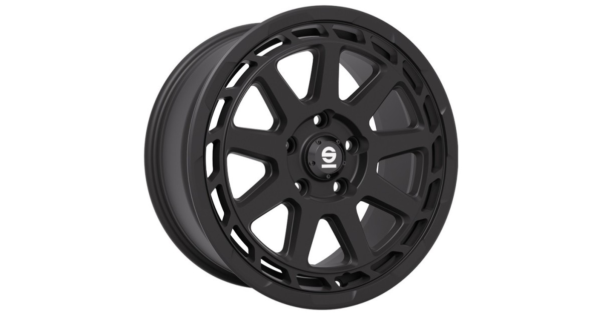 Jante ALU, SPARCO  GRAVEL MATT BLACK 8X18 5/ 112 ET35, Alésage 73.1