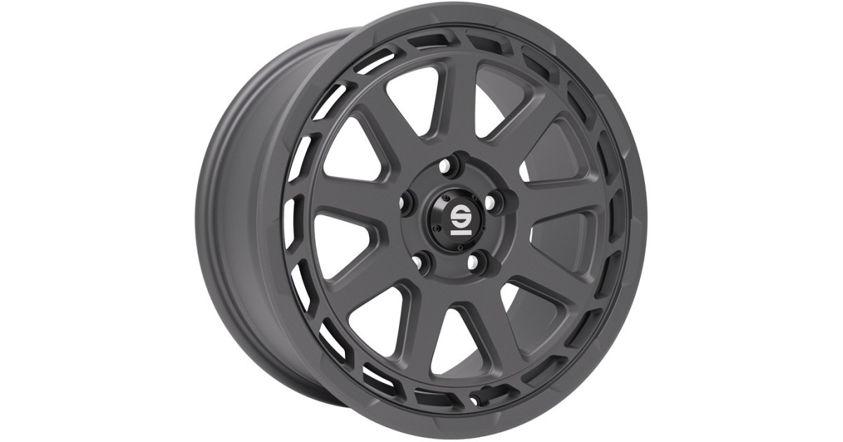 Jante ALU, SPARCO GRAVEL MATT GRAPHITE 8X18 5/ 120 ET45, Alésage 65.06