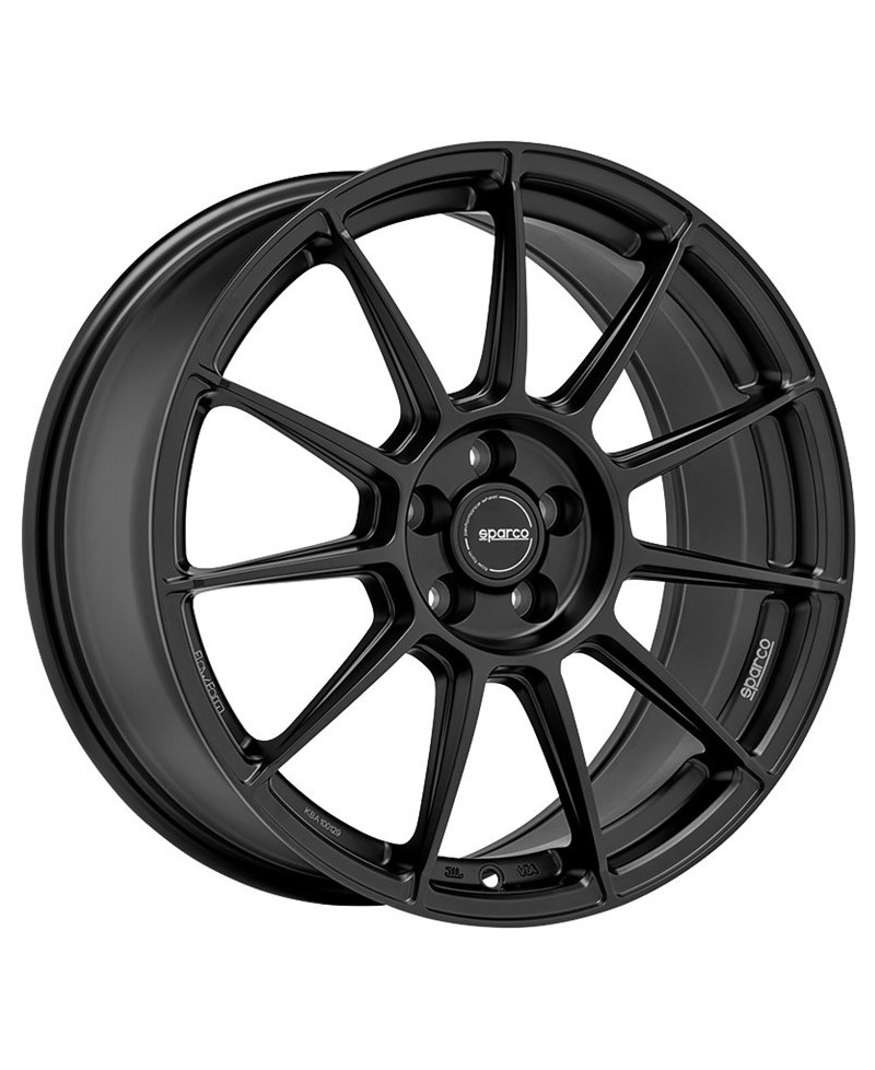 Jante ALU, SPARCO FF4 MATT BLACK  8X18 5/ 120 ET45, Alésage 72.6