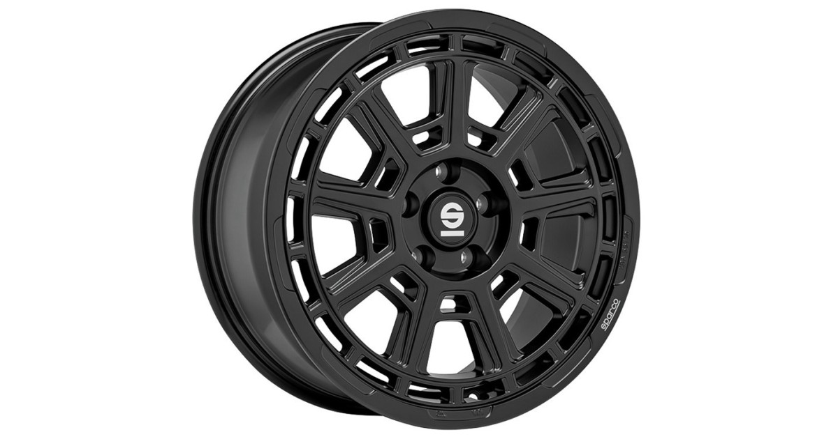 Jante ALU, SPARCO STERRATO MATT BLACK 8X17 5/ 112 ET35, Alésage 73.1