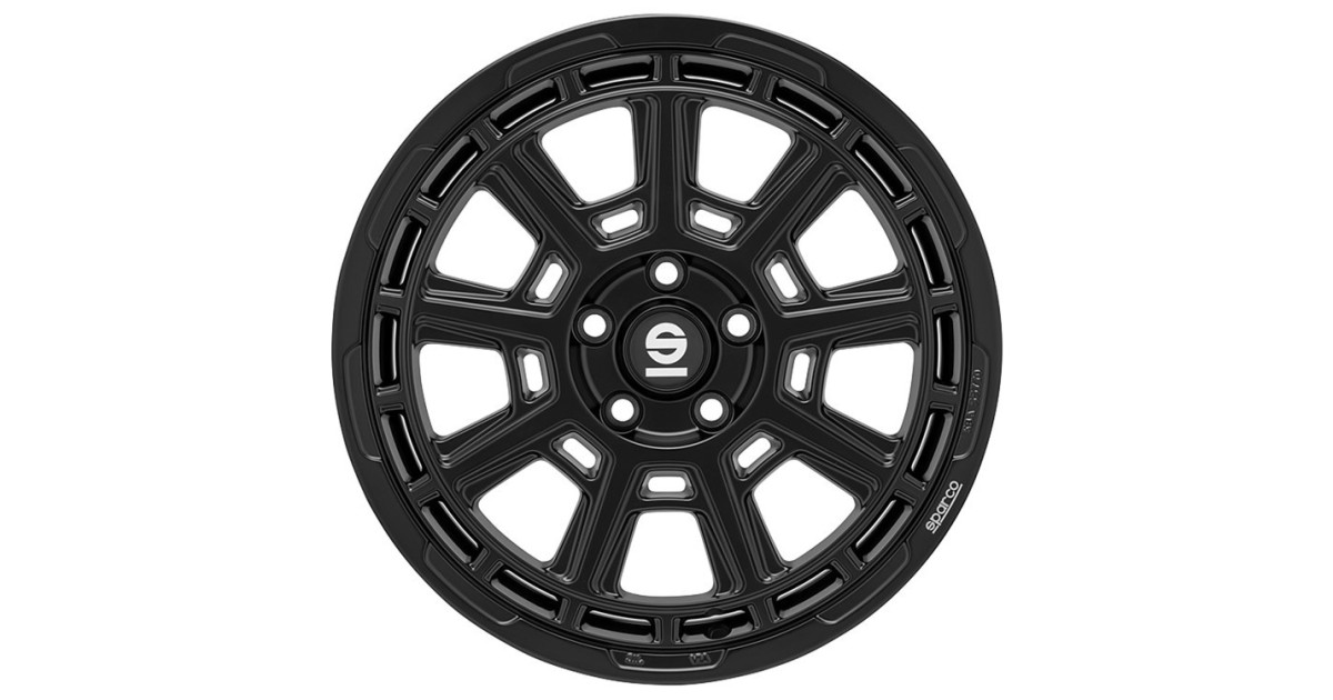 Jante ALU, SPARCO STERRATO MATT BLACK 8X17 5/ 112 ET35, Alésage 73.1