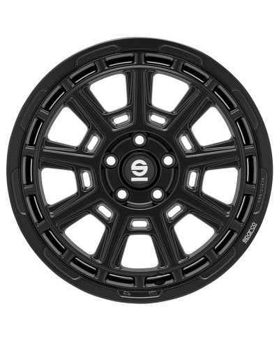 Jante ALU, SPARCO STERRATO MATT BLACK  8X17 5/ 114.3 ET35, Alésage 73.1