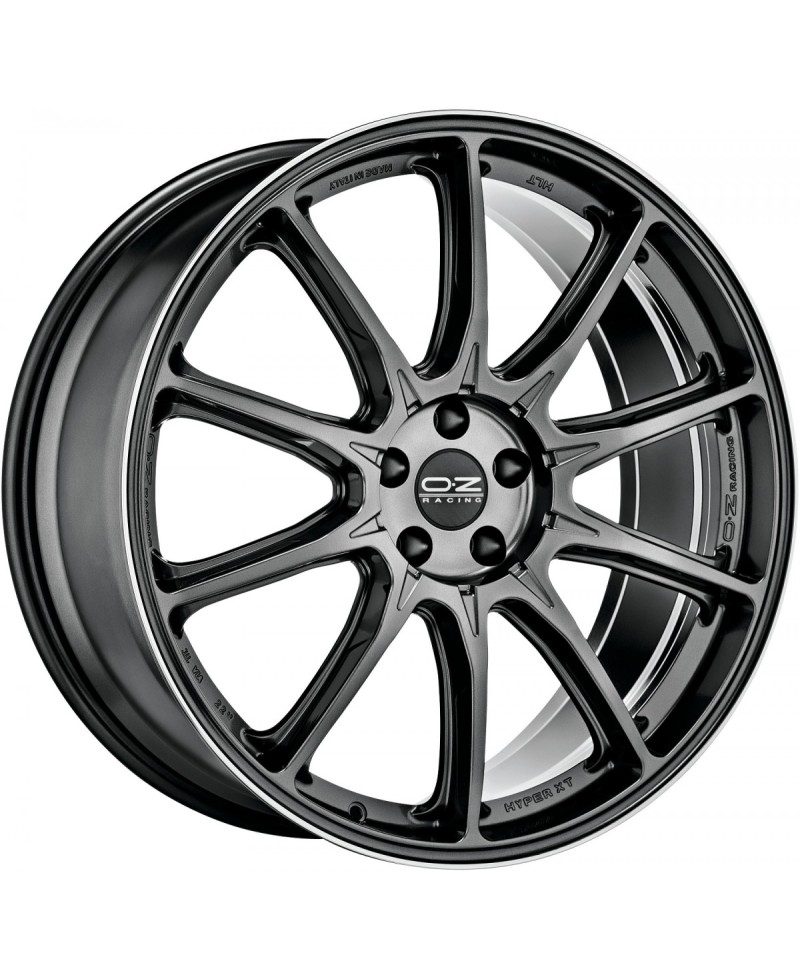 Jante ALU, OZ Racing Hyper Xt HLT Star Graphite Diamond Lip 10.5X21 5/ 130 ET18, Alésage 71.6
