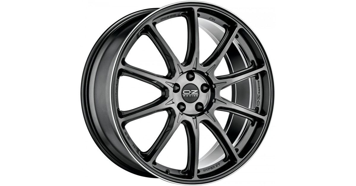 Jante ALU, OZ Racing Hyper Xt HLT Star Graphite Diamond Lip 10.5X21 5/ 130 ET18, Alésage 71.6