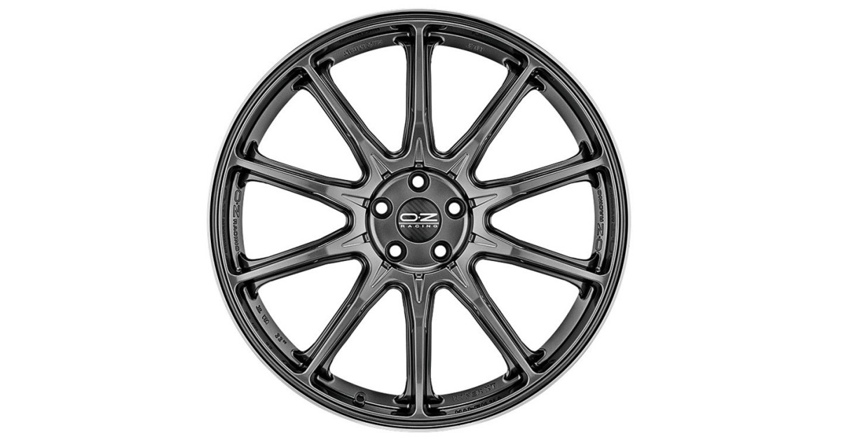 Jante ALU, OZ Racing Hyper Xt HLT Star Graphite Diamond Lip 10.5X21 5/ 130 ET18, Alésage 71.6
