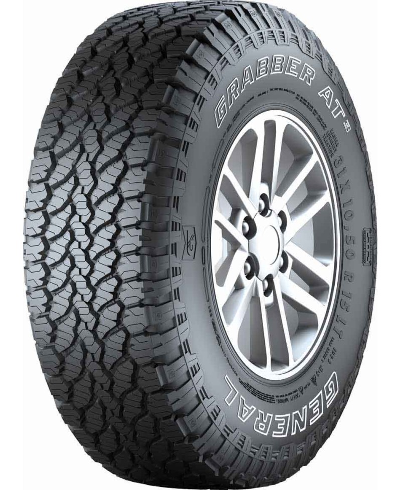 Pneu General Tire Grabber AT3 OWL 235/ 70 R16 110/ 107S FR , 3PMSF