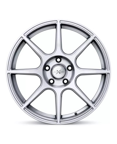 Jante ALU, Axxion X2 Race argent laqué 7X17 5/ 100 ET37, Alésage 63.4