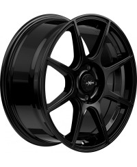 Jante ALU, Axxion X2 Noir brillant laqué 7.5X18 5/ 112 ET40, Alésage 72.6