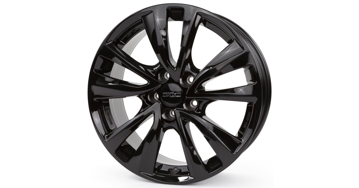 Jante Alu  OXXO Oberon 5 Black (OX08) 7,5x18 5x114.3 ET45, Alésage 66.1