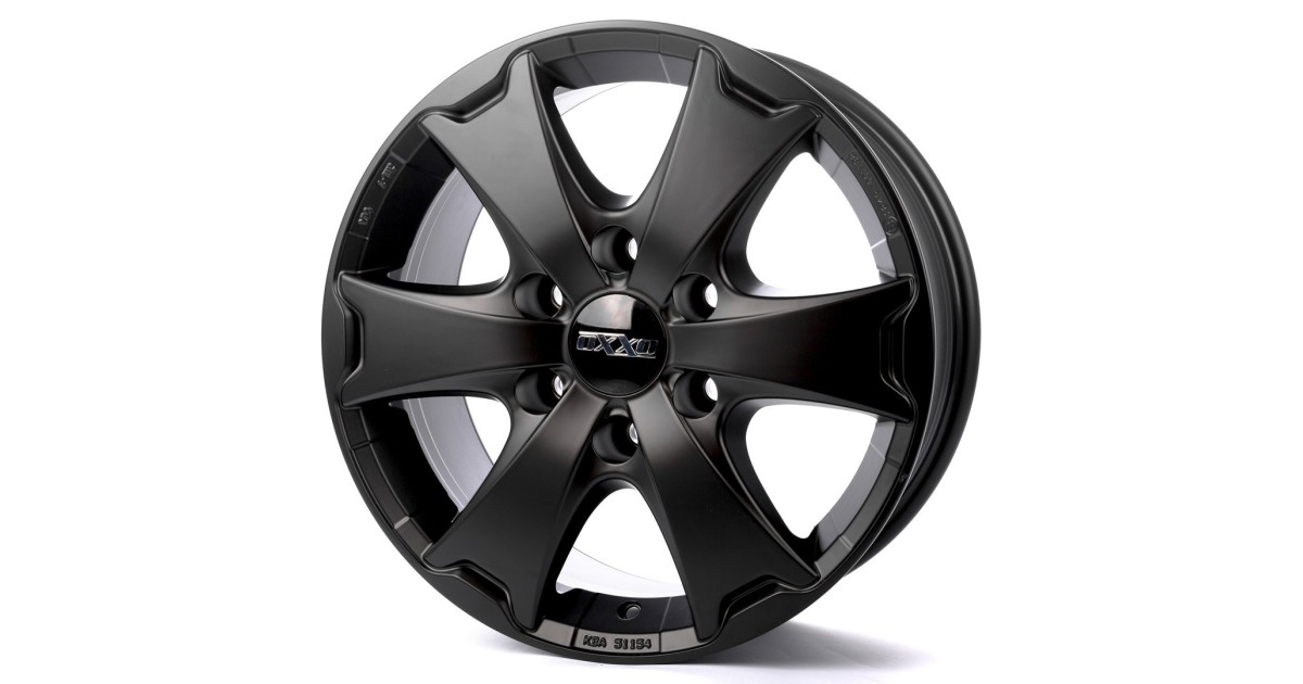Jante Alu OXXO AVENTURA MATT BLACK (OX13) 7,5x18 6x114.3 ET45 , Alésage 66.1