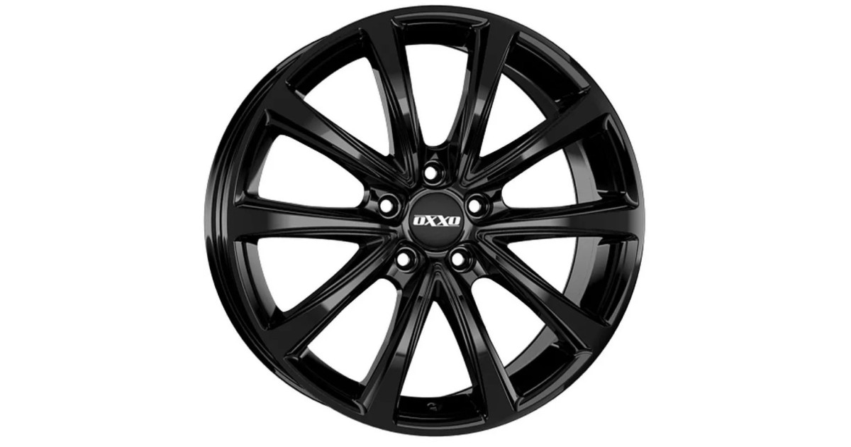 Jante Alu OXXO LIBERTY BLACK (OX17) 7x17 5x112 ET40  , Alésage 57.1