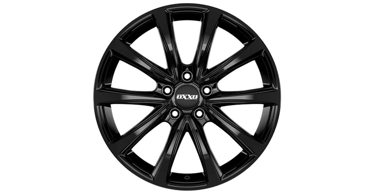 Jante Alu OXXO LIBERTY BLACK (OX17) 7x17 5x112 ET40  , Alésage 57.1