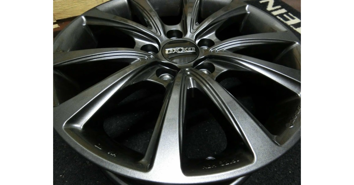 Jante Alu OXXO LIBERTY DARK gun métal (OX17) 6,5x17 5x112 ET38 , Alésage 57.1