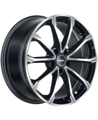 Jante Alu MAK DaVinci 4 (BLACK MIRROR) 7x17 4x108 ET42 , Alésage 65.1