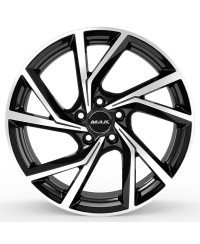 Jante Alu MAK KASSEL BLACK MIRROR 7x17 5x100 ET46 , Alésage 57.1