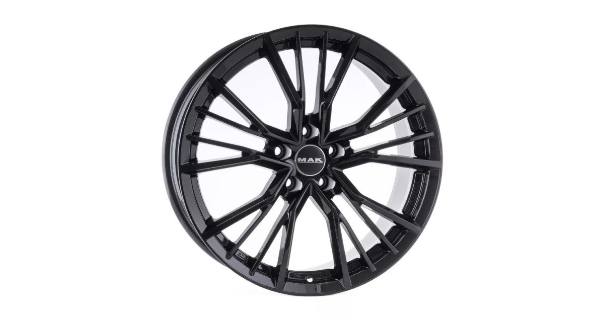 Jante Alu MAK UNION GLOSS BLACK 8,5x21 5x112 ET33 , Alésage 66.45