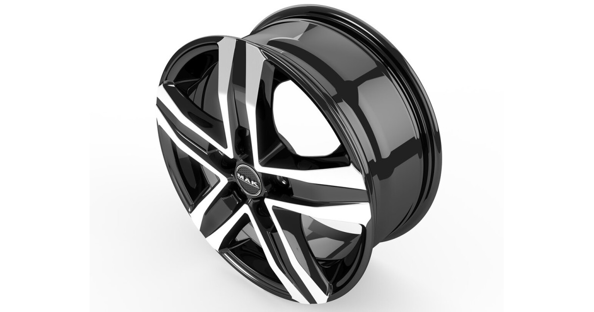 Jante Alu  MAK STONE 5 (BLACK MIRROR) 7,5x18 5x118 ET58 , Alésage 71.1