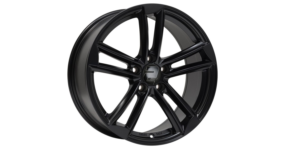 Jante ALU, Wheelworld - 2DRV WH27/ SW Noir mat laqué  9X20 5/ 112 ET37, Alésage 66.6