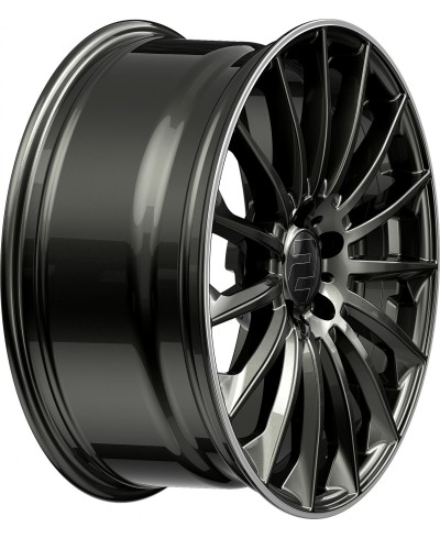 Jante ALU, Wheelworld - 2DRV WH39/ DGM+ Dark gunmetal lackiert (Rebord poli) 9.5X22 5/ 112 ET32, Alésage 66.6