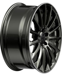 Jante ALU, Wheelworld - 2DRV WH39/ DGM+ Dark gunmetal lackiert (Rebord poli) 9.5X22 5/ 112 ET32, Alésage 66.6