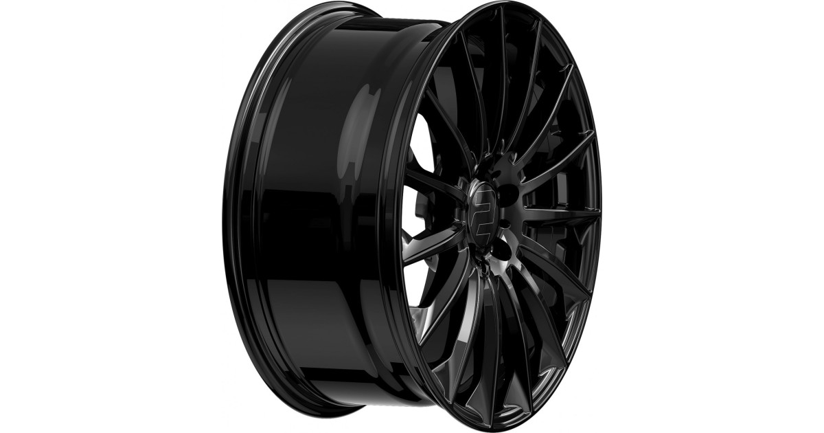 Jante ALU, Wheelworld - 2DRV WH39/ SW+ Noir brillant laqué 9.5X22 5/ 112 ET32, Alésage 66.6