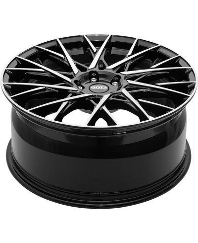 Jante ALU, Dotz Fuji black/ Polished  7.5X19 5/ 112 ET50, Alésage 57.1