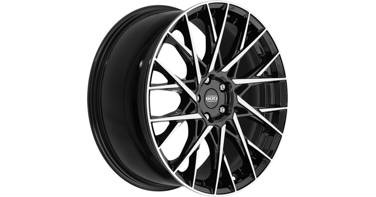 Jante ALU, Dotz  Fuji Black/ Polished  8X20 5/ 112 ET41, Alésage 57.1
