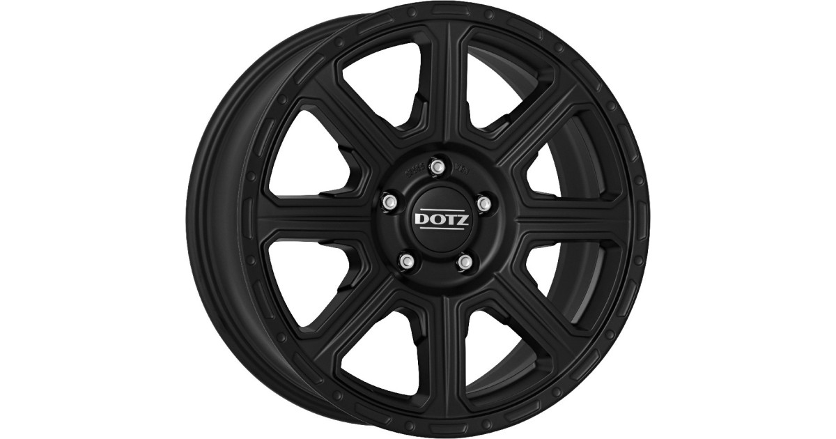 Jante ALU, Dotz Kalahari black matt 8X18 5/ 120 ET30, Alésage 72.6