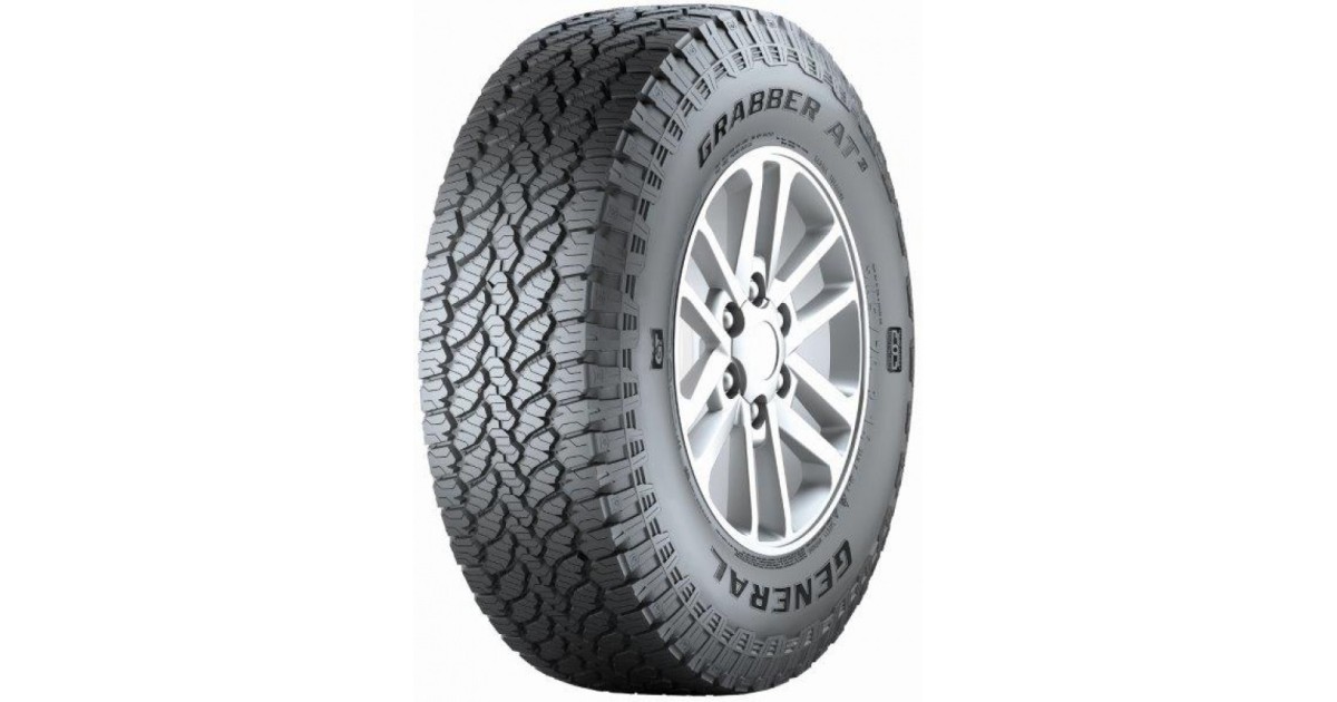GENERAL 245/70 R16 113/110S Grabber AT3 OWL (L.BLANCA) MIXTO, 3PMSF