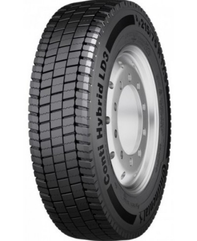 CONTINENTAL  CONTI HYBRID LD3 , 205/ 75 R17.5 124/ 122M , 3PMSF