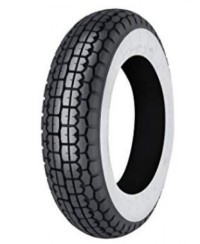 MITAS B13 WW 3.50 -8 46J  TT BANDE BLANCHE