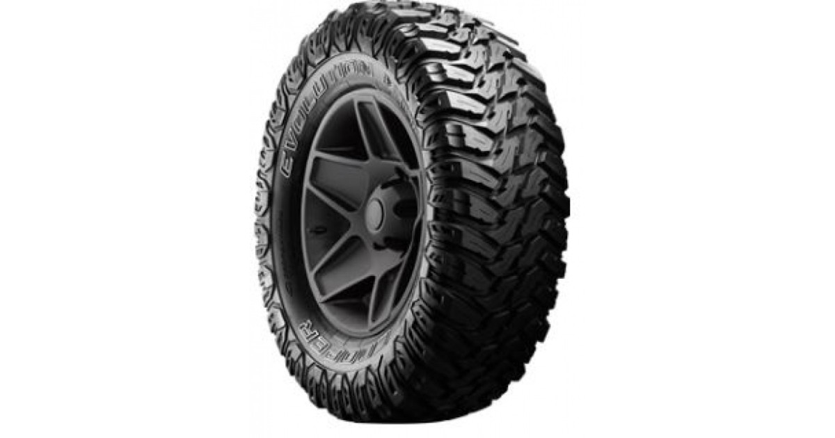 COOPER EVOLUTION MTT MUD OWL 255/ 70 R16 108Q , M+S , POR,  LETTRAGE BLANC