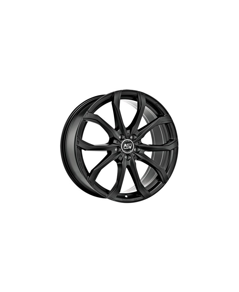 Jante ALU, MSW 48/MB/ET31 MATT BLACK, 9.50X21 5/112 ET31, Alésage 66.56