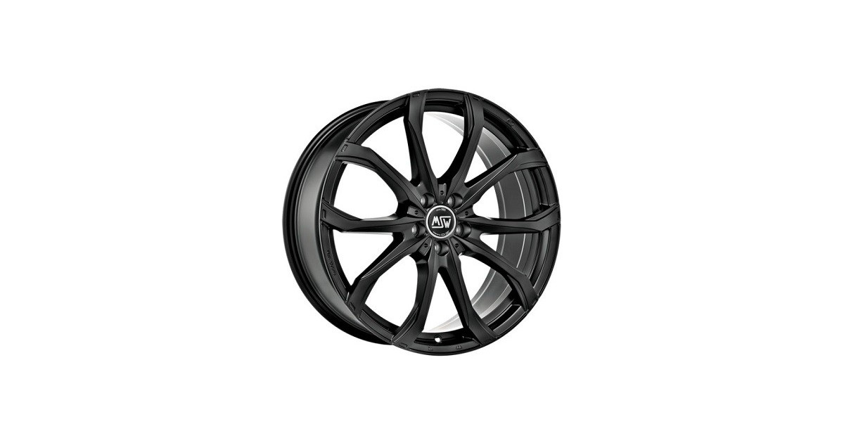 Jante ALU, MSW 48/MB/ET31 MATT BLACK, 9.50X21 5/112 ET31, Alésage 66.56