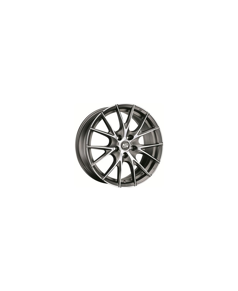 Jante ALU, MSW 25/MTP/ET39 MATT TITANIUM TECH, 9X18 5/120 ET39, Alésage 72.60