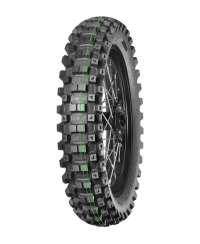 MITAS TERRA FORCE-EX MH SUPER SOFT Rear 110/ 100 -18 64M  TT (2 bandes verte)