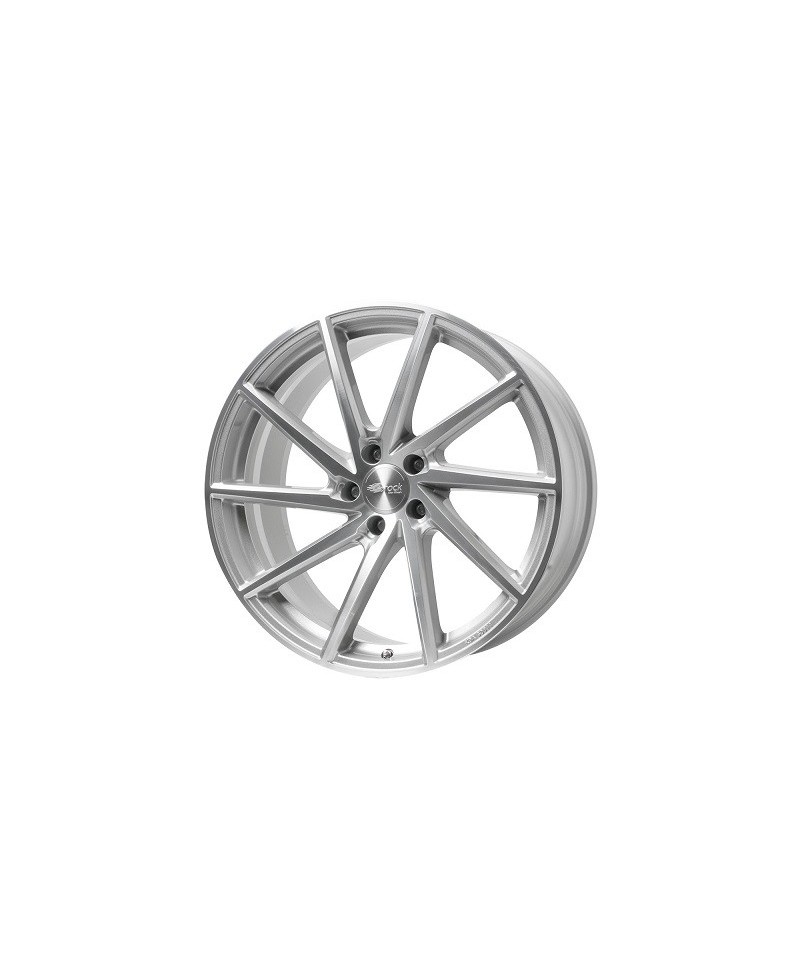 Jante ALU, Brock B37/KSVP/ET38.5 kristallsilber front-poliert, 9X20 5/108 ET38.5, Alésage 63.40