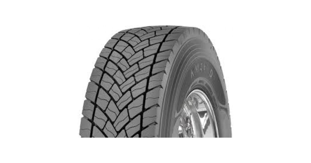 GOODYEAR 205/75 R17.5 126/124M KMAX D TRACCION REGIONAL 3PSF, 3PMSF