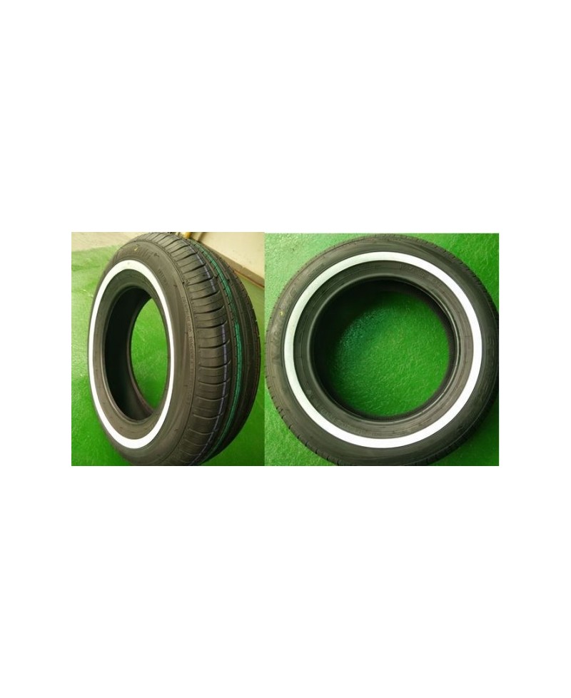 NANKANG Econex NA-1 WW XL 165/80 R15 87T  (165R15) (BANDE BLANCHE 19mm) CLASICO